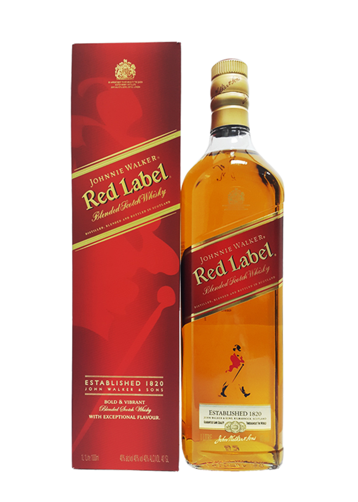 Johnnie Walker Red Label Ltr Scotch Whisky Centaurus International